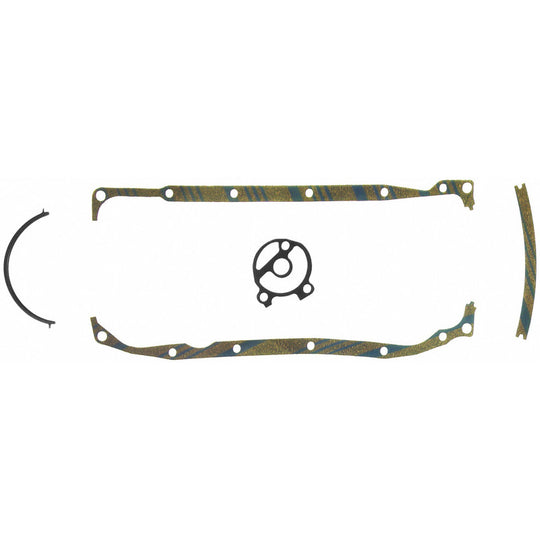 Fel-Pro Chevrolet Cavalier OS 30433 C Engine Oil Pan Gasket Set Blue Stripe cork-rubber