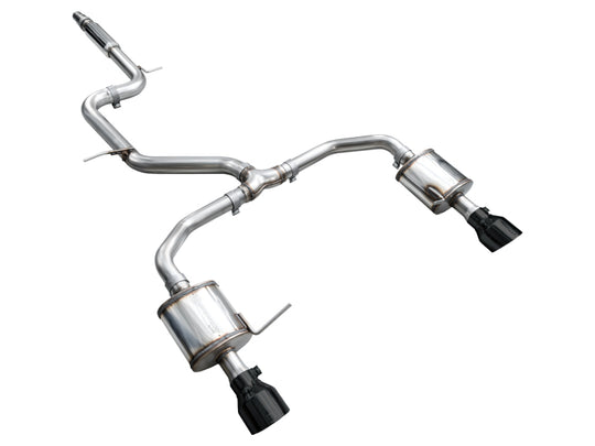 AWE Tuning 22-25 Volkswagen Jetta GLI Touring Edition Exhaust - Diamond Black Tips