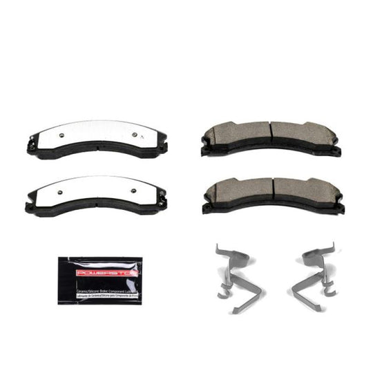 Power Stop 12-19 Chevrolet Silverado 2500 HD Front or Rear Z36 Truck & Tow Brake Pads w/Hardware