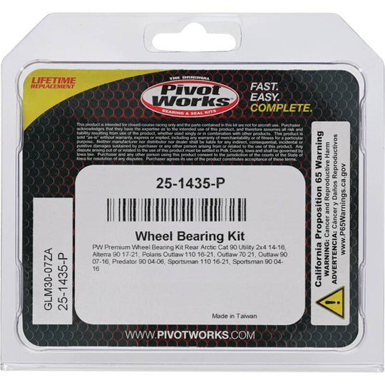 Pivot Works Pw Premium Wheel Bearing