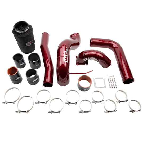 Wehrli 03-07 Dodge 5.9L Cummins High Flow Intake Bundle Kit - Candy Red