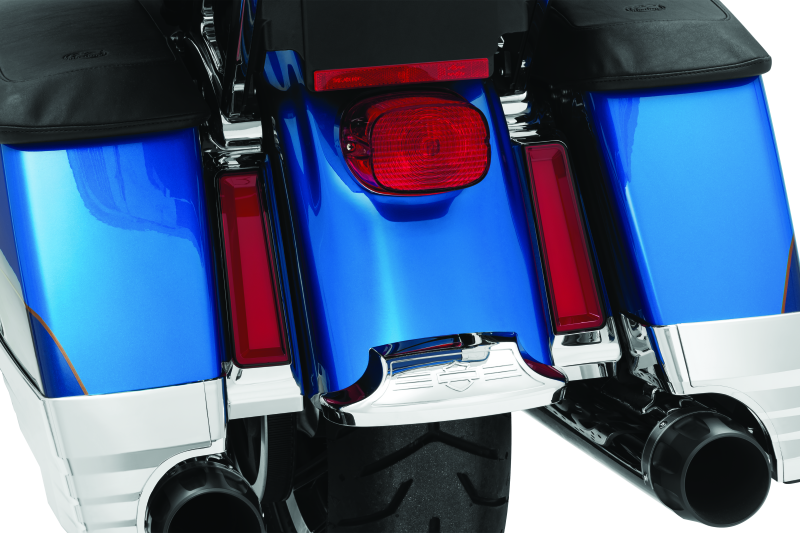 Kuryakyn Tracer L.E.D. Inserts For Saddlebag Supports Chrome