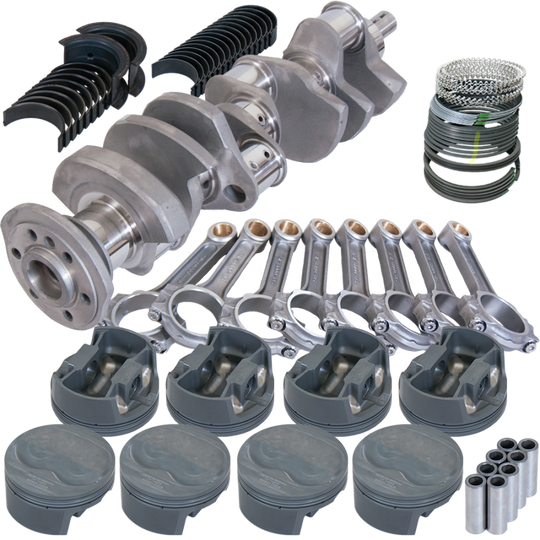Eagle Chevy 400 3.750in Crank 6.000in I-Beam Rods 4cc Dome 4.165in Pistons Rotating Assembly