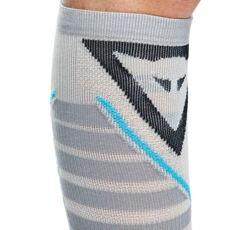 Dainese Dry Long Socks Black/Blue Size - 39/41