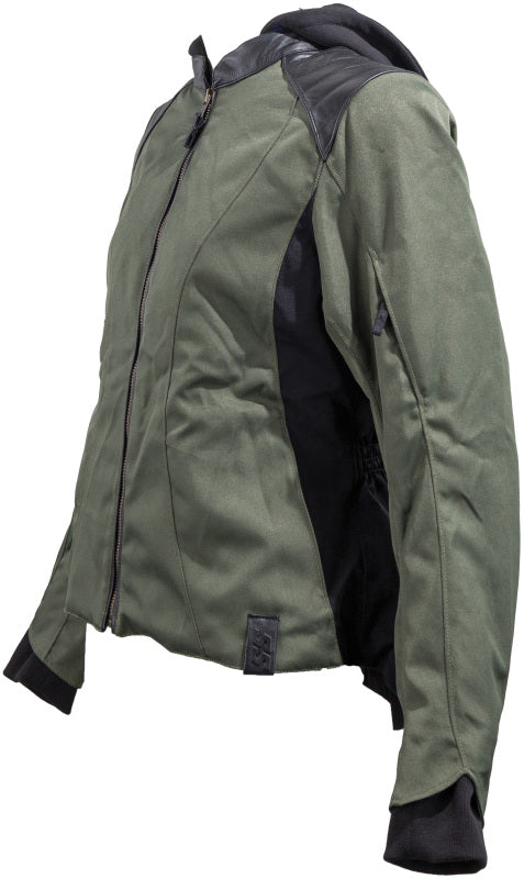Speed and Strength Daydream Textile Jacket Olive/Black Womens - Medium
