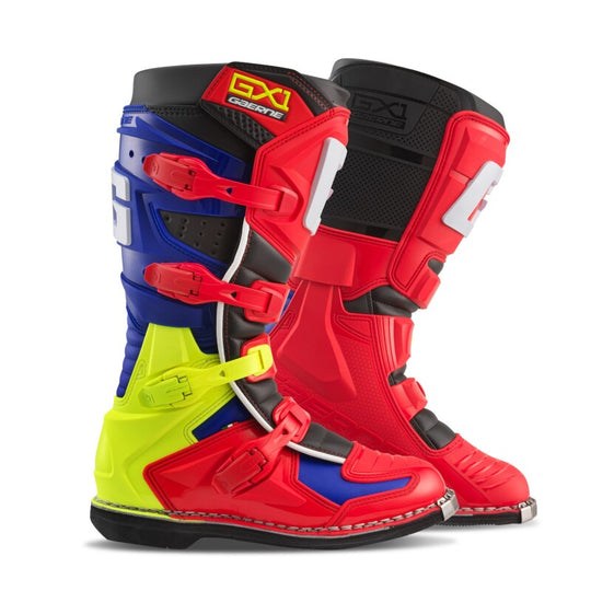 Gaerne GX1 Boot Red Multi Size - 6