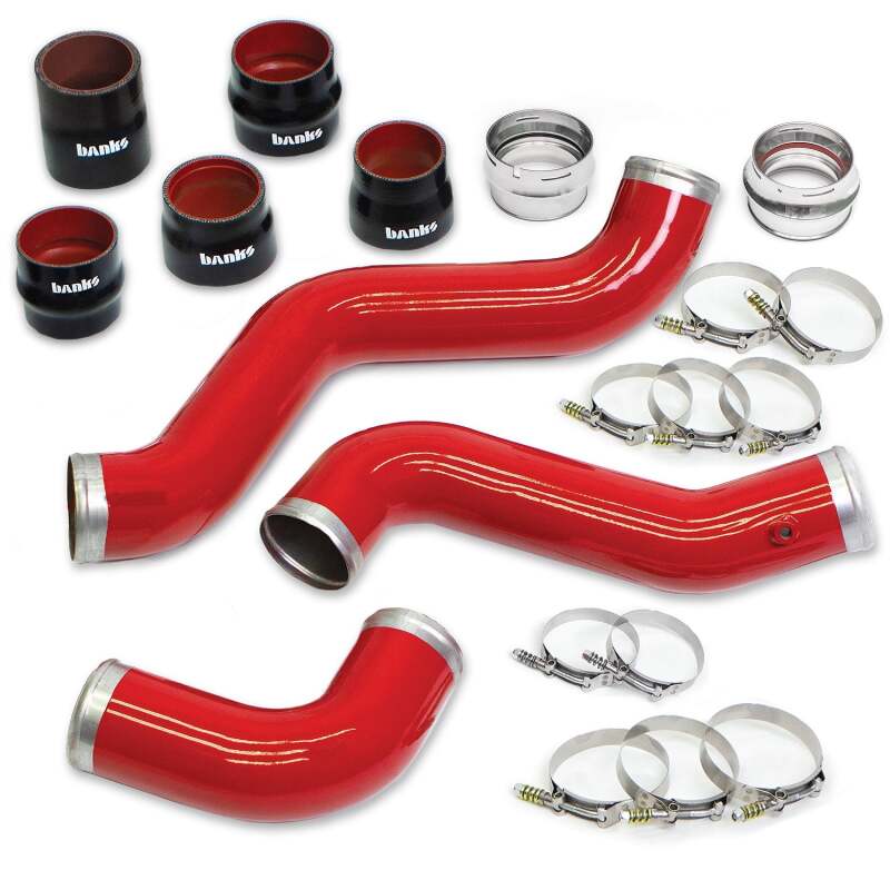 Banks Power 2020 GM 2500/3500 6.6L L5P Boost Tube Upgrade Kit - Red