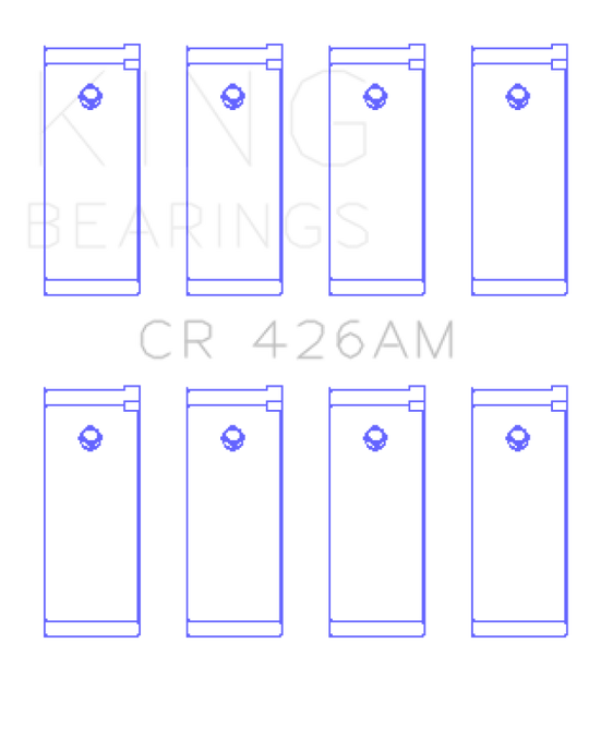 King Engine Bearings Datsun E13/E15/(Size +0.25mm) Connecting Rod Bearing Set