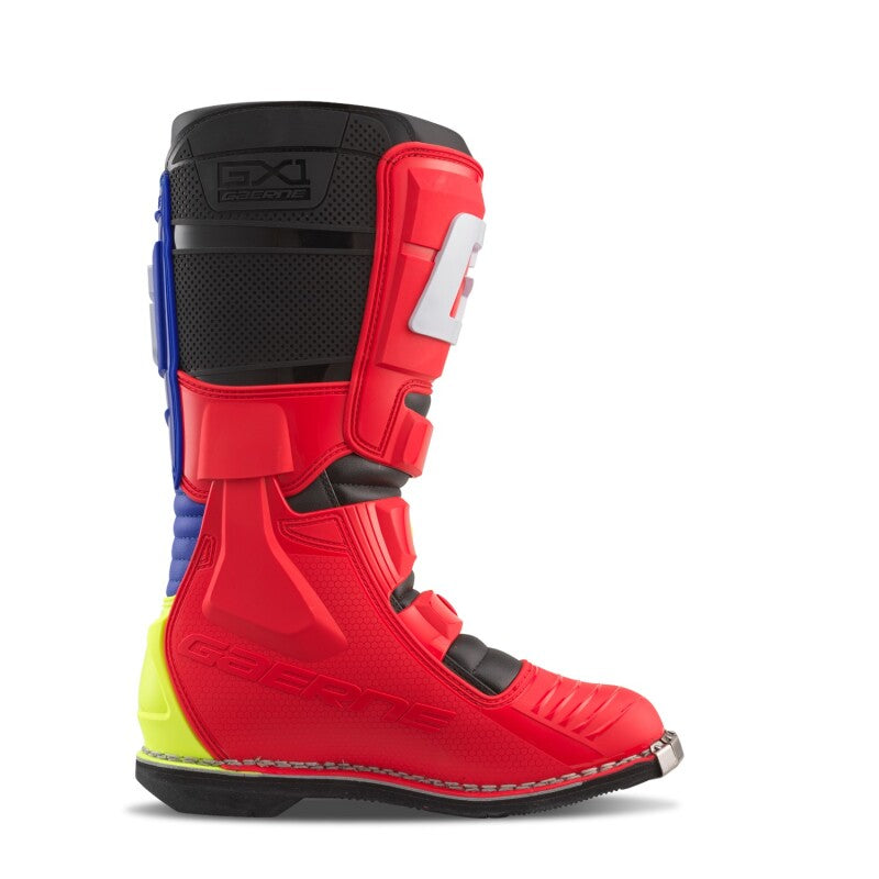 Gaerne GX1 Boot Red Multi Size - 10.5