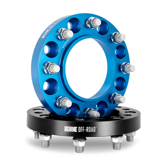 Borne Off-Road Wheel Spacers 8X165.1 121.3 45 M14 Blk