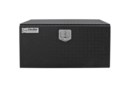 Deezee Universal Tool Box - Specialty Underbed Black BT Alum 36X20X18 (Txt Blk)