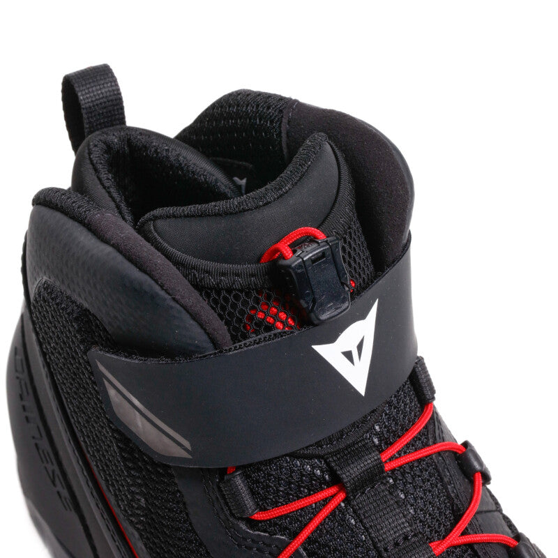 Dainese Herian Air Shoes Black/Red-Lava Size - 38