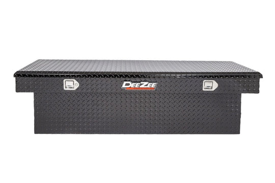 Deezee Universal Tool Box - Red Crossover - Single Lid Black BT (Deep Black)