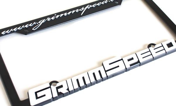 GrimmSpeed License Plate Frame (Pair)