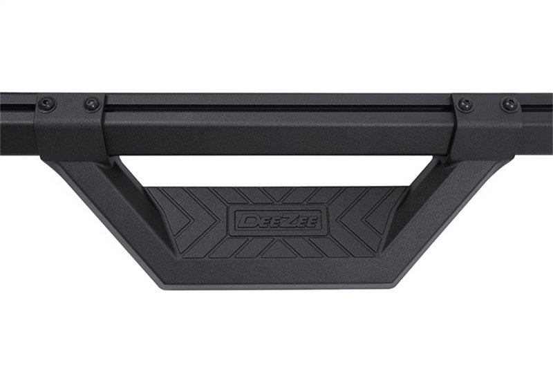 Deezee 99-23 Chevrolet/GMC/Dodge/Ford Full Size Truck Hex Cast -Super Cab Side Steps (Txt Blk)