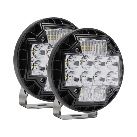 ARB Nacho 5.75in Offroad TM5 Combo White LED Light Set