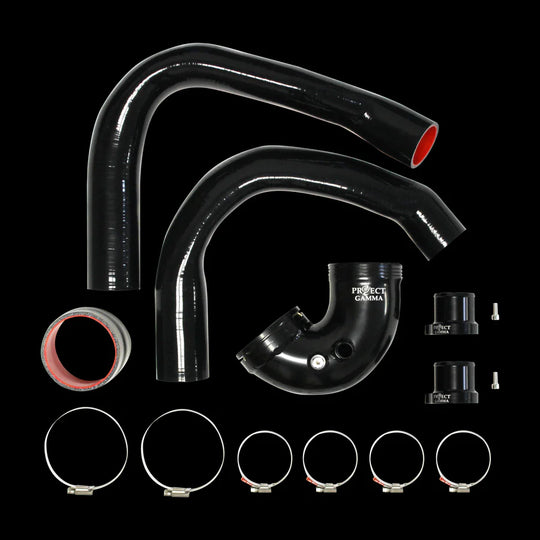 PROJECT GAMMA BMW M3 | M4 | M2C (F80/F82/F83/F87) CHARGE PIPES WITH J PIPE