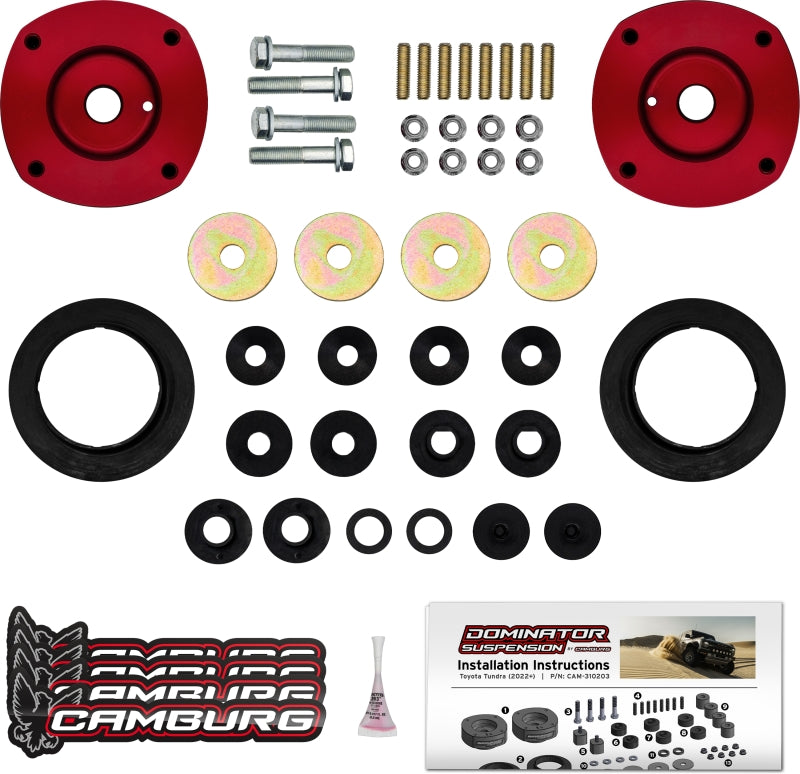 Camburg 22-24 Toyota Tundra 2wd /4wd Dominator Preload Spacer Kit