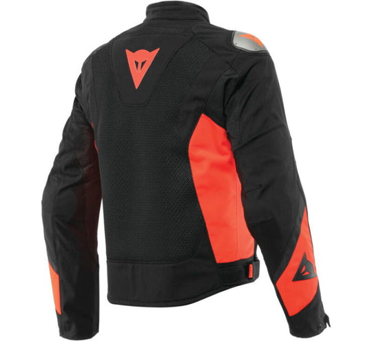 Dainese Energyca Air Tex Jacket Black/Fluorescent-Red Size - 52