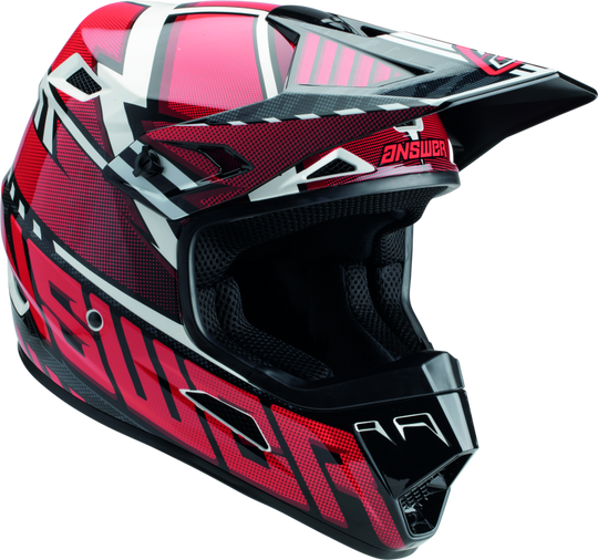 Answer AR3 Rapid Helmet Red/Black/White - Small