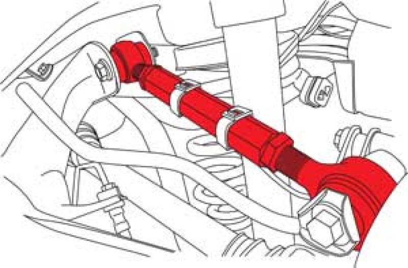 SPC Performance 06-08 BMW 1/2/3 Series Rear Adjustable Camber Arm Single