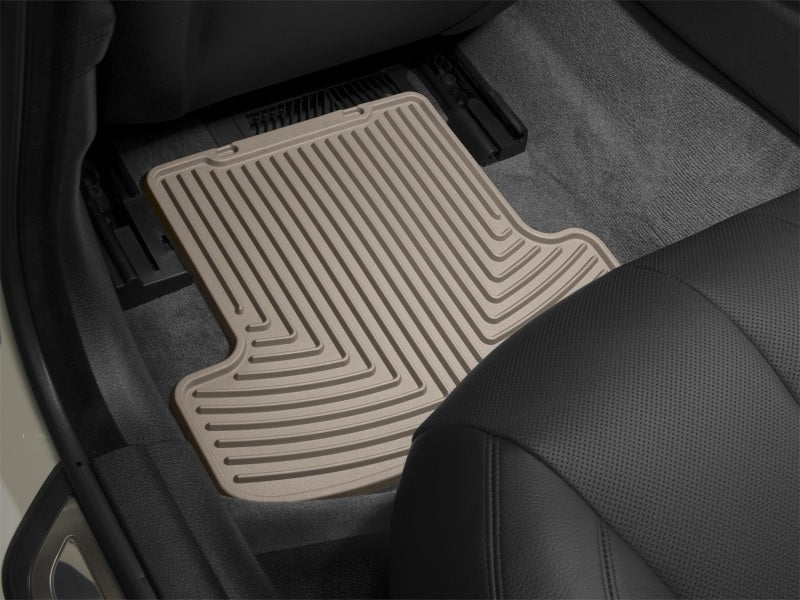 WT Rubber Mats - Rear - Tan