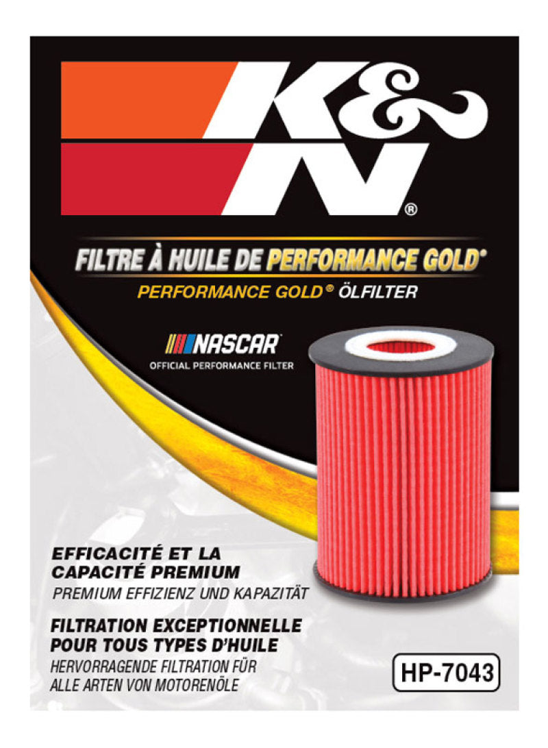 K&N Oil Filter OIL FILTER; AUTOMOTIVE