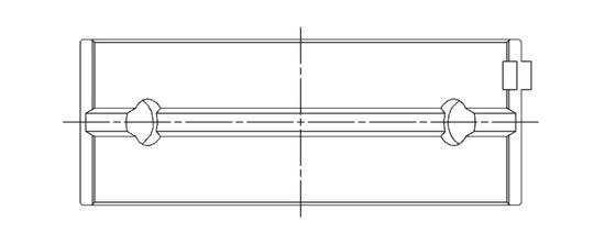 ACL Mitsubishi 4G63/4G64 6 Bolt 1st Gen DSM 0.25mm Oversized High Performance Main Bearing Set