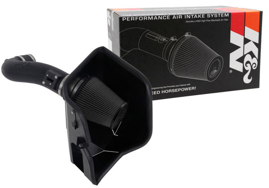 K&N 2019+ Chevrolet Silverado 1500 V8 6.2L Performance Air Intake System