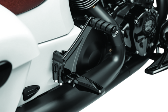 Kuryakyn Passenger Peg Mounts Indian Models Gloss Black