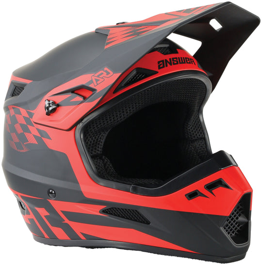 Answer AR1 Sweep Helmet Black/Red - Small