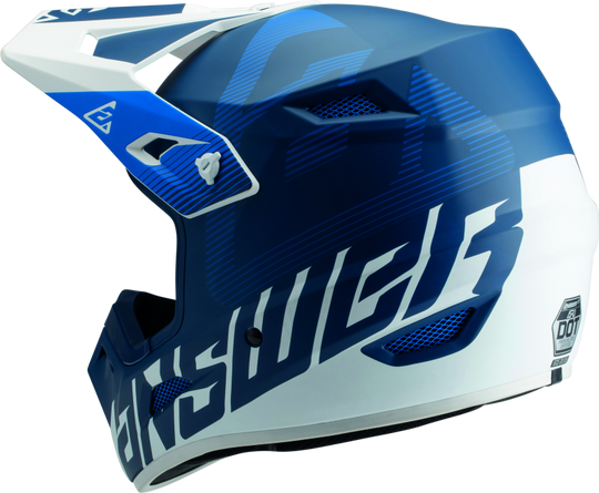 Answer AR1 V2 Bold Helmet Blue/White - XS