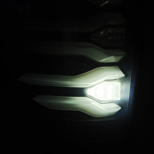 AlphaRex 09-14 Ford F150 LUXX LED Taillights - Black Housing