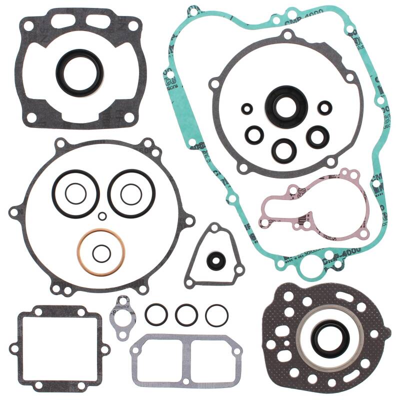 Vertex Gaskets 1989 Kawasaki KX125 Complete Gasket Kit w/ Oil Seals