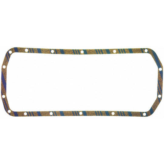 Fel-Pro Triumph TR8 OS 12992 C Engine Oil Pan Gasket Set Blue Stripe cork-rubber