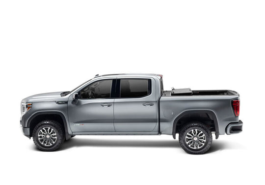 UnderCover 19-22 Chevy/GMC Silverado/Sierra 69.6in Fusion Bed Cover - Shadow Gray Metallic