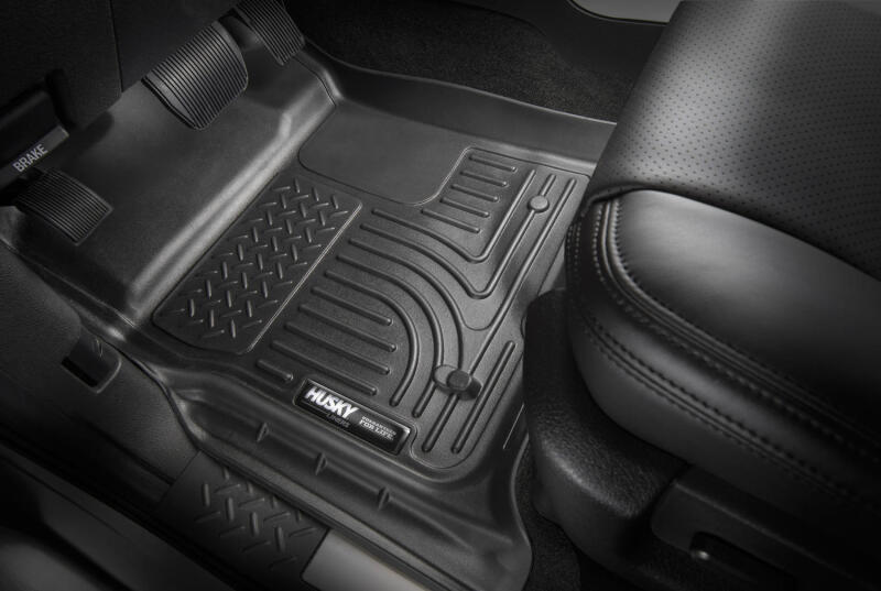 Husky Liners 18-24 Audi Q5 /18-24 Audi SQ5 Weatherbeater Black Front & Rear Floor Liners