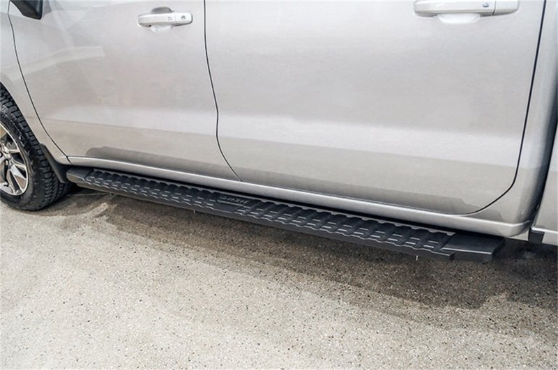 Deezee Universal Chevrolet/GMC/Dodge/Ford Full Size Truck Running Board ExtCab Section Molded Black