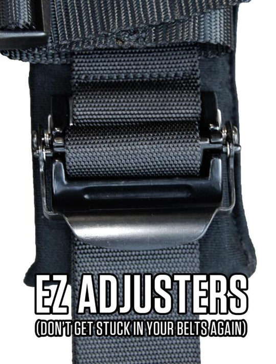 PRP 4.2 Harness with Latch / Link Lap Belt- Gold
