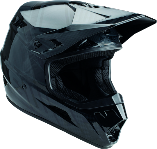 Answer AR3 Rapid Helmet Black/Dark Grey Youth - Small