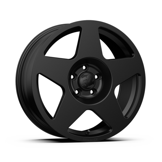 fifteen52 Tarmac 17X7.5 4x100 BP 30mm ET 5.4 BS 73.1 Bore Asphalt Black Wheel