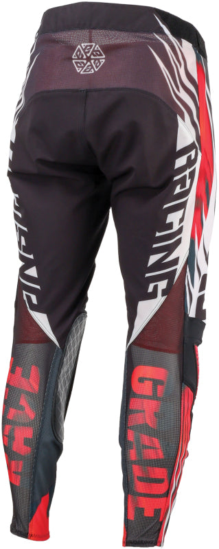 Answer 25 Elite Xotic Pants Crimson/Black Youth Size - 28