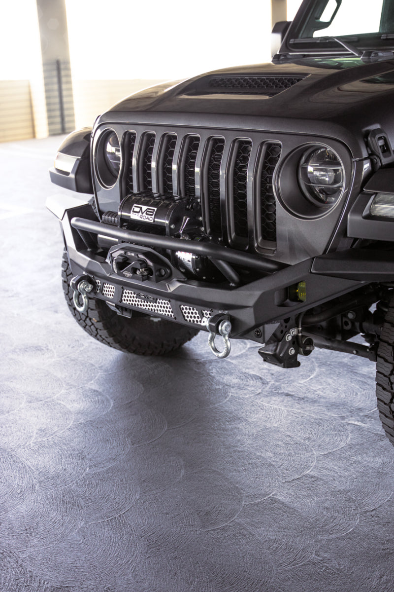 DV8 Offroad 07-18 Jeep Wrangler JK / 18-23 Wrangler JL / 20-23 Gladiator JT MTO Series Front Bumper