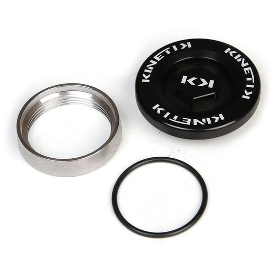 Camburg KINETIK Large Filler Cap Kit (alum/steel)