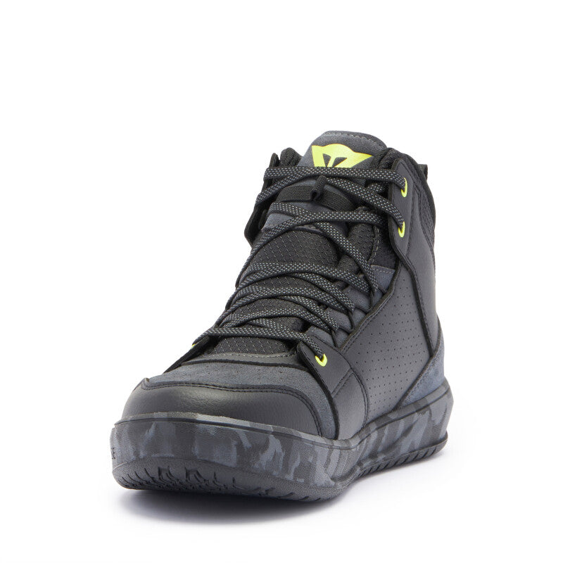 Dainese Suburb D-WP Shoes Black/Camo/Acid Yellow Size - 39