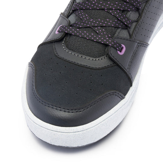 Dainese Suburb D-WP Air Shoes Womens Black/White/Metal Purple Size - 36