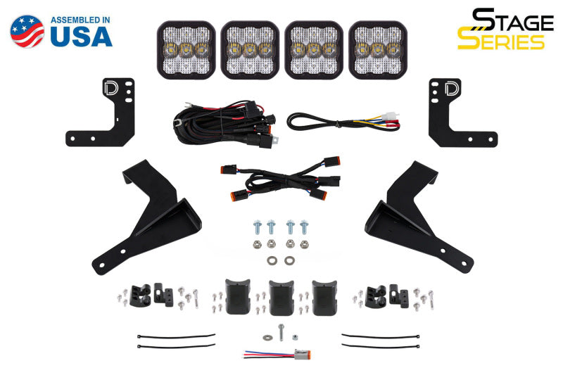 Diode Dynamics 2024 Toyota Tacoma Stage Series Grille Bracket Kit