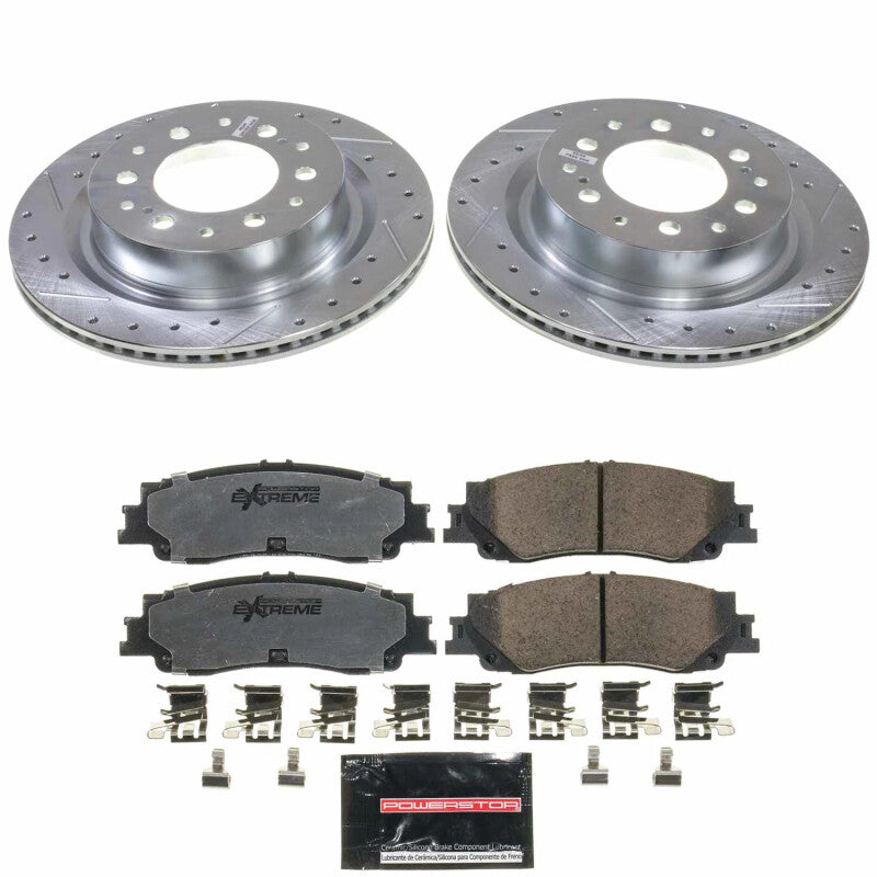 Power Stop 23-24 Toyota Sequoia Rear Z36 Truck &amp; Tow Brake Kit