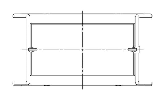 ACL Chevy 262/267/302/305/307/327/350 Race Series Standard Size Main Bearing Set