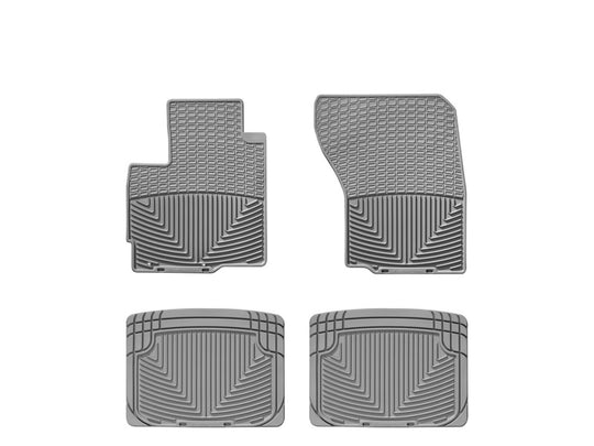 WT Rubber Mats - Rear - Grey